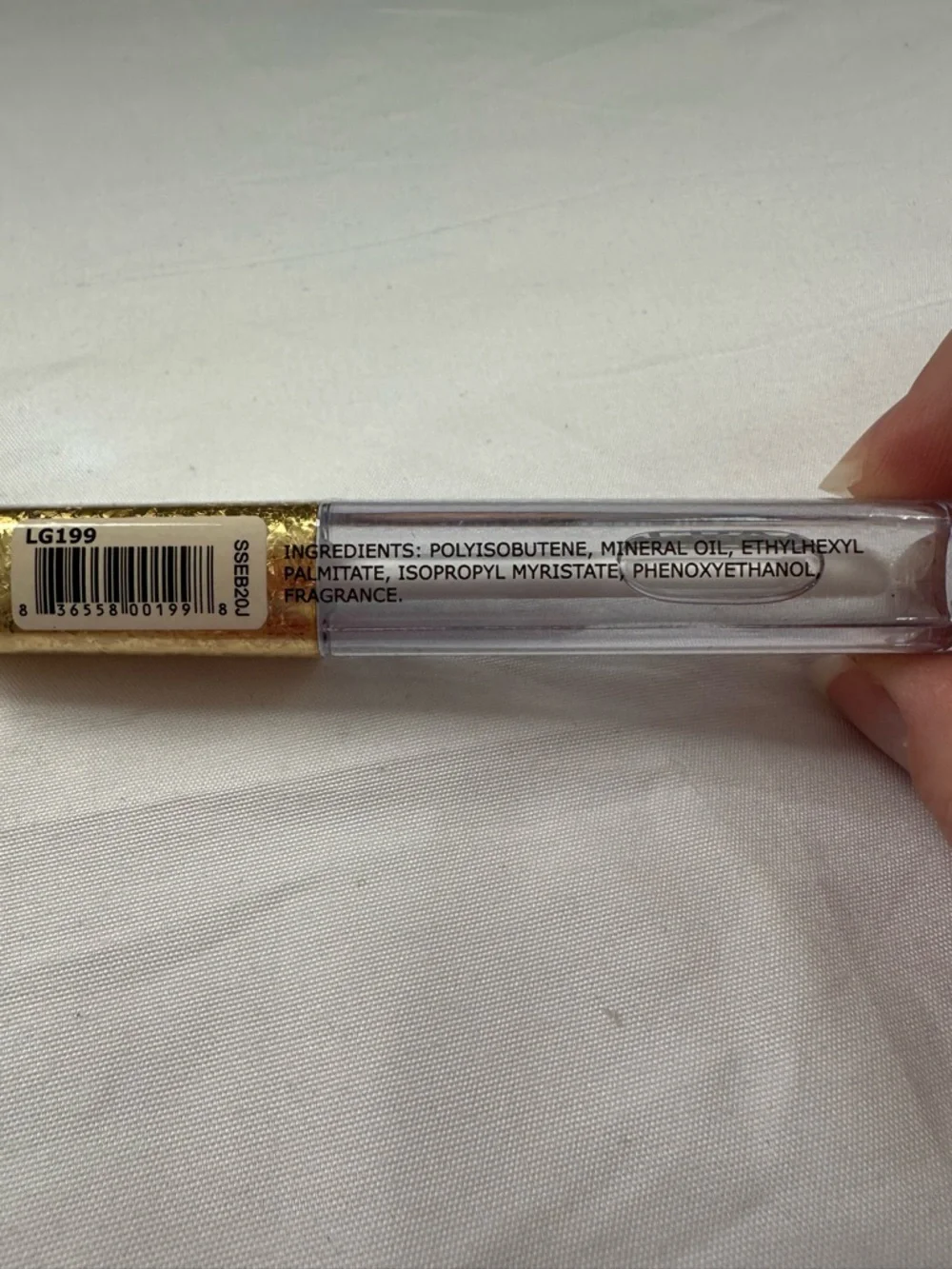 Kleancolor Glaze Craze Hi-Shine Lip Gloss Clear 3ml New Sealed